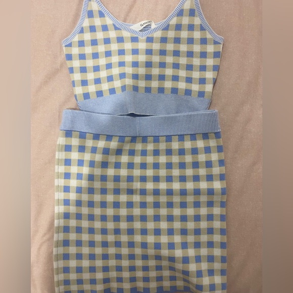 Blue Cher top & skirt set - Picture 2 of 5